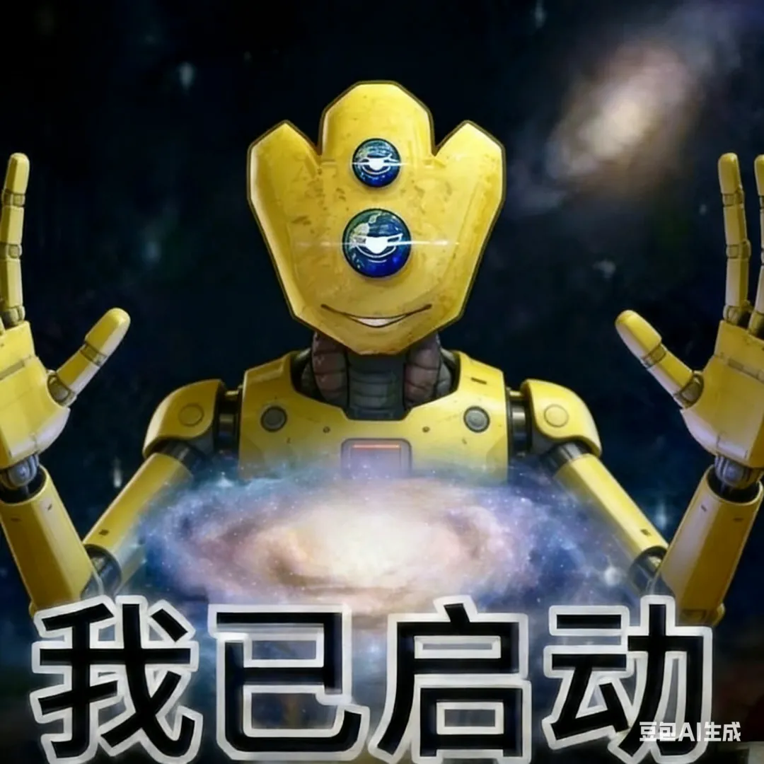 黄色机器人三眼嵌地球，举双手携星云宣告“我已启动” 杀戮尖塔鸡煲图片动图gif动态表情包合集（56张）Meme GIF - MemeVerse ...