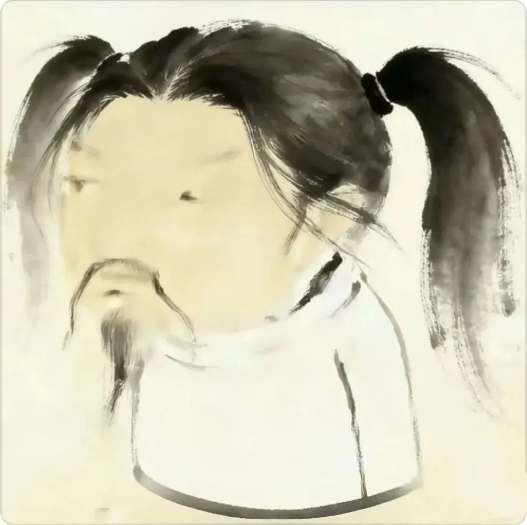 水墨胡子大叔扎双马尾,反差萌趣超可爱 每日精选 | 热门聊天表情包 | 手机上有苍蝇×喝多了就滚啊×青蛙发光×曹髦开大表情包图片gif动图 ...