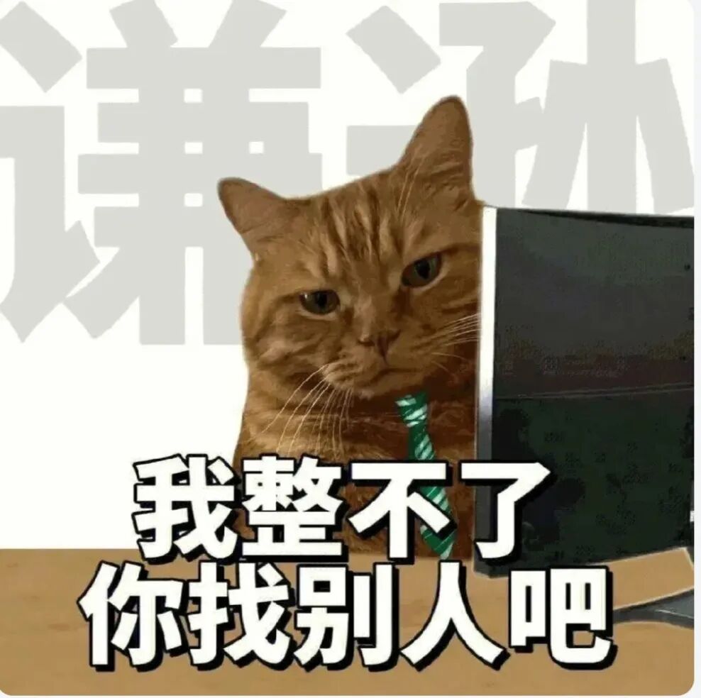 戴领带橘猫拒帮忙:我整不了你找别人吧 表情包|春天来了 我回来了Meme GIF - MemeVerse, Never Lose a Meme ...