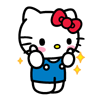可爱又好用的HelloKitty动态表情包 可爱的Hello Kitty双手托脸,脸颊泛红尽显娇羞表情包图片gif动图 - 求表情网,斗图从此不求人!